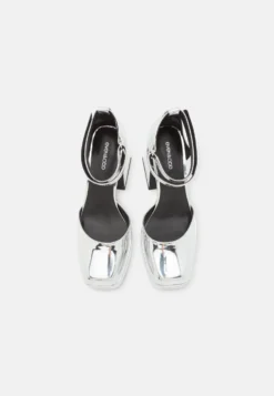 Even&Odd Platform Heels - Silver-Coloured -Even-Odd Store bd395432cc8b477783d12c106a9c4037 scaled