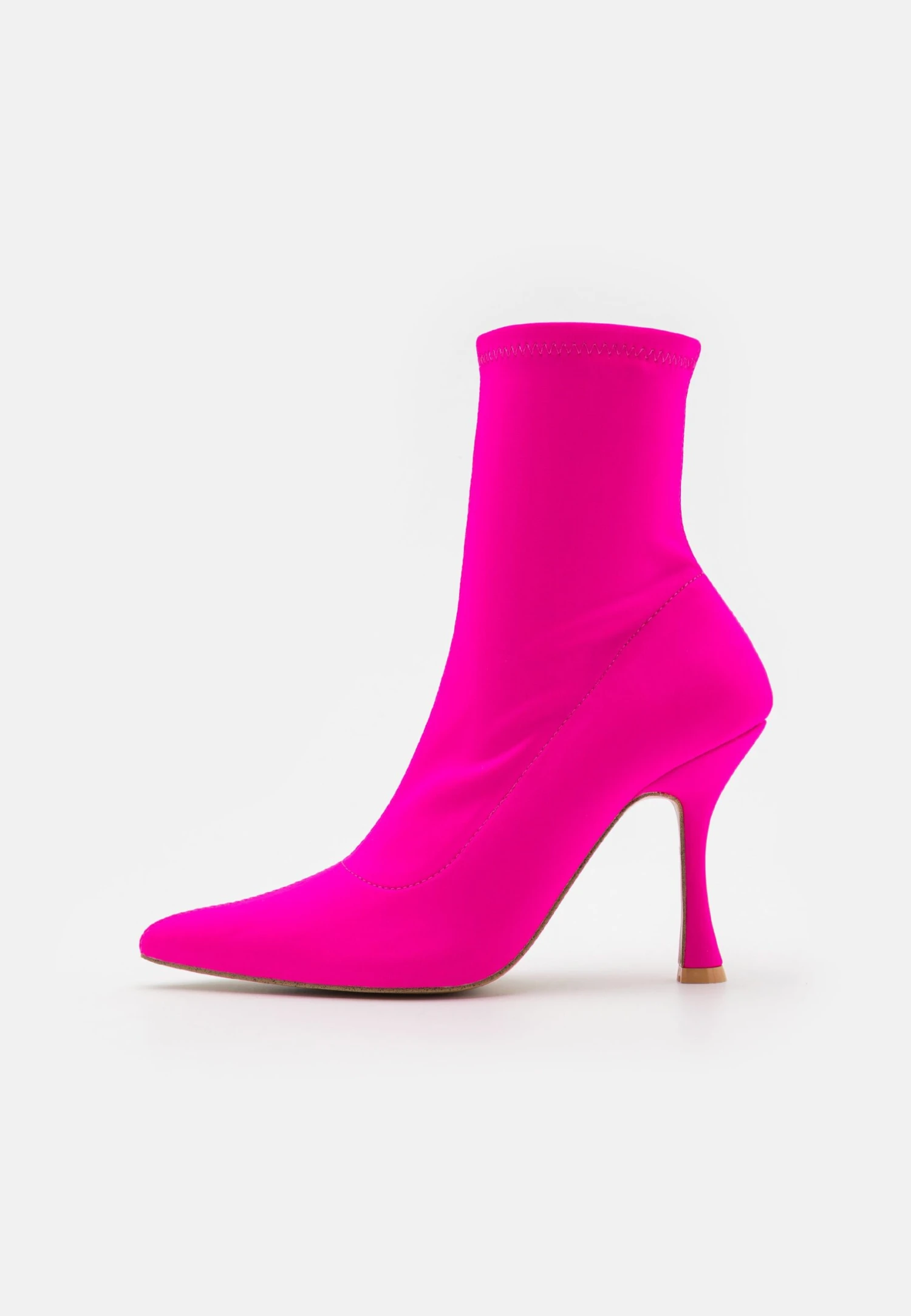 Even&Odd High Heeled Ankle Boots - Pink 2 Even&Odd High Heeled Ankle Boots - Pink - Image 2