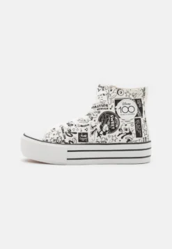 Even&Odd Disney D100 - High-Top Trainers - Black/White