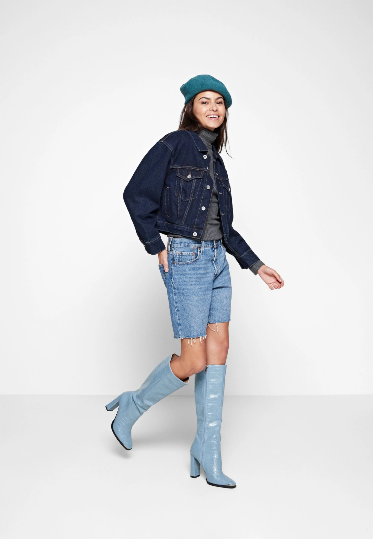 Even&Odd Jumper - Mottled Dark Grey 2 Even&Odd Jumper - Mottled Dark Grey - Image 2