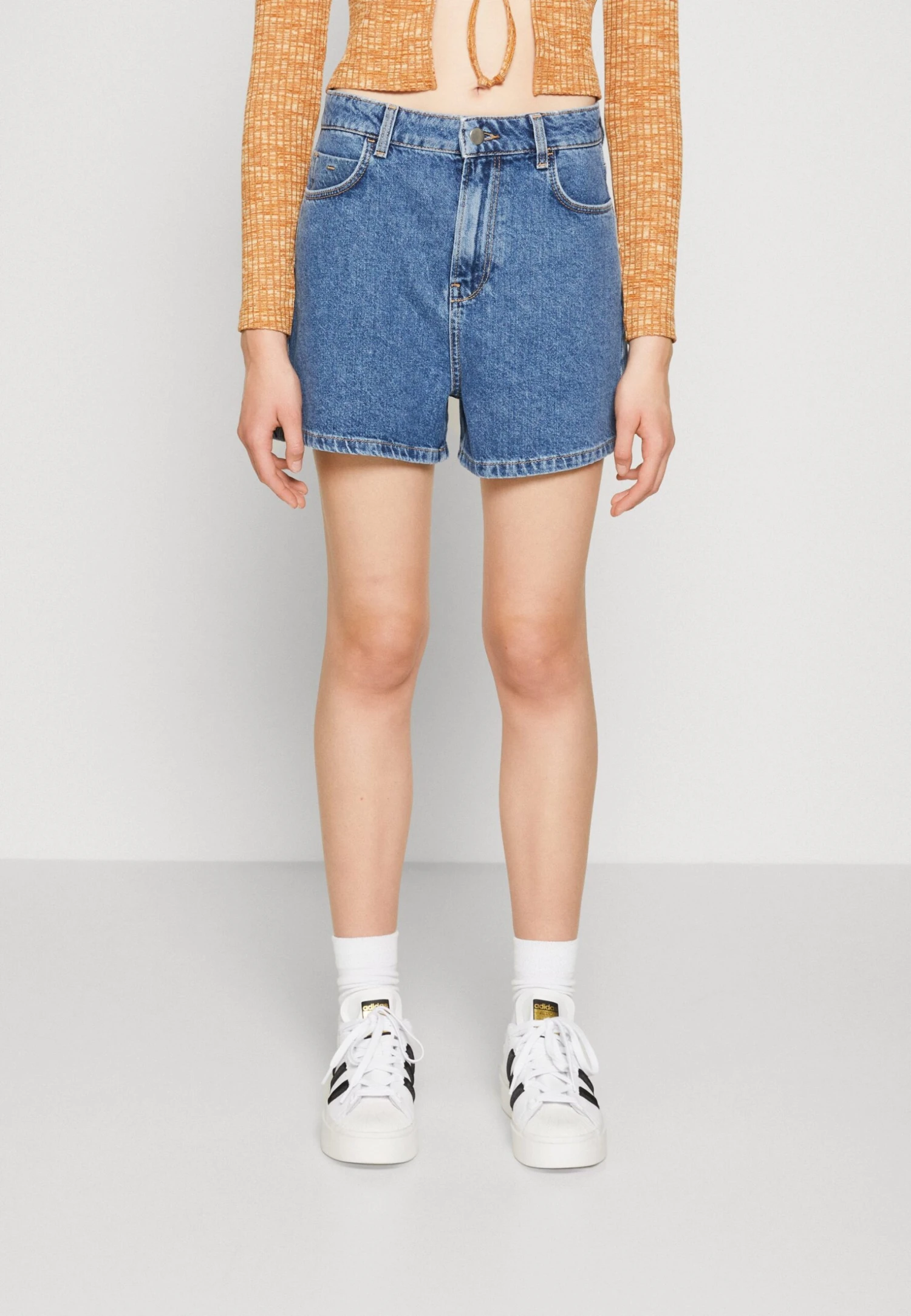 Even&Odd Denim Shorts - Blue Denim 1 Even&Odd Denim Shorts - Blue Denim