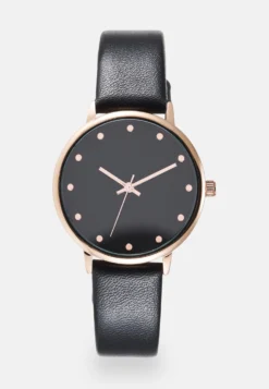 Even&Odd Watch - Black/Rosegold-Coloured