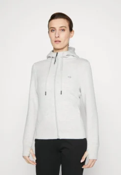 Zip-Up Sweatshirt - Grey