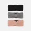 Even&Odd 3 Pack - Beanie - Black/Grey/Light Pink