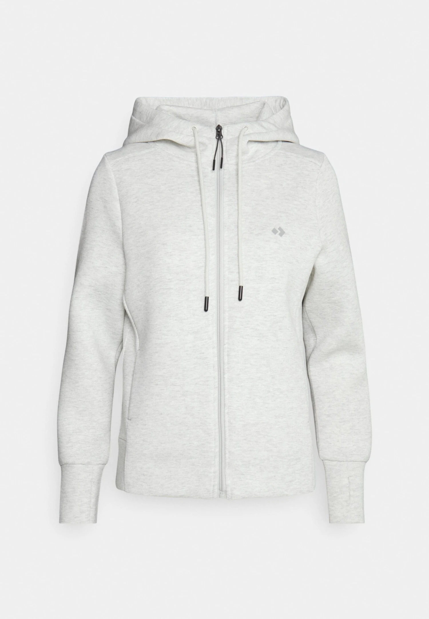 Zip-Up Sweatshirt - Grey 5 Zip-Up Sweatshirt - Grey - Image 5