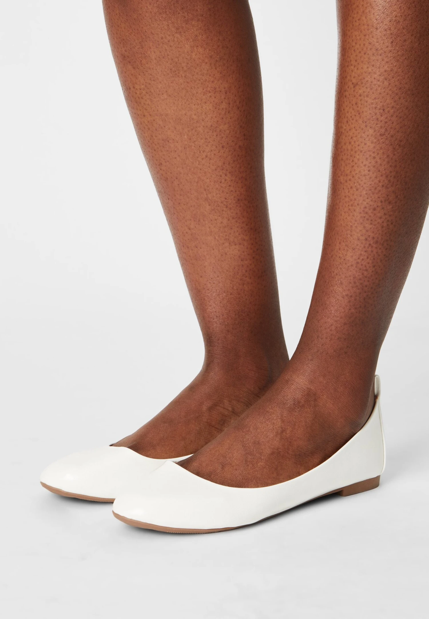 Even&Odd Ballet Pumps - White 1 Even&Odd Ballet Pumps - White