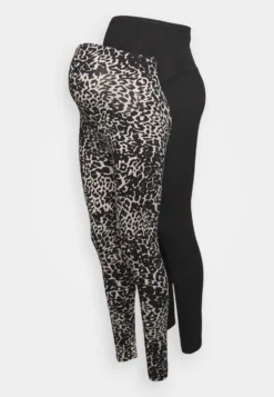 Printed 2 Pack - Leggings - Trousers - Black/ Multi-Coloured -Even-Odd Store d42dd1a0bdac446393809ba690bd3653 scaled