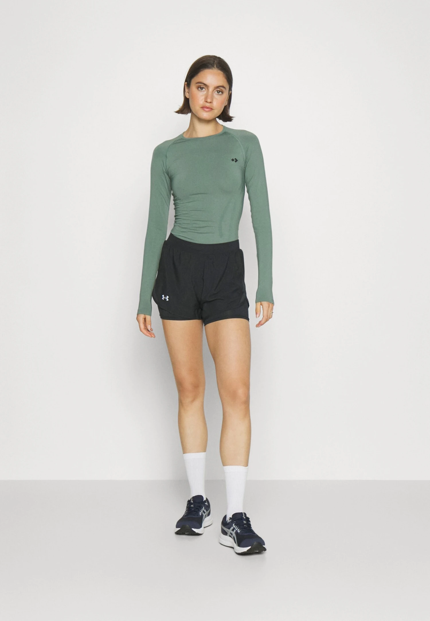 Long Sleeved Top - Dark Green 2 Long Sleeved Top - Dark Green - Image 2