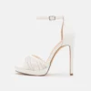 Even&Odd High Heeled Sandals - White