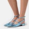 Even&Odd Slingback Ballet Pumps - Blue