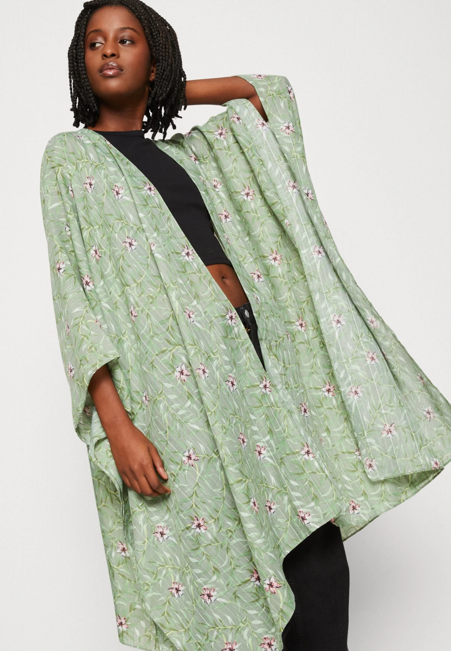 Even&Odd Summer Jacket - Green 4 Even&Odd Summer Jacket - Green - Image 4