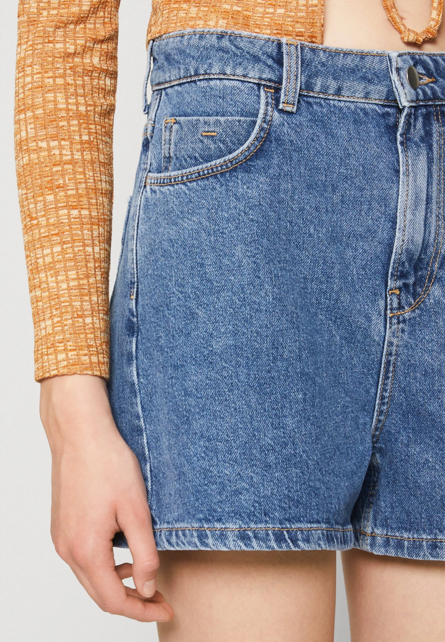 Even&Odd Denim Shorts - Blue Denim 4 Even&Odd Denim Shorts - Blue Denim - Image 4