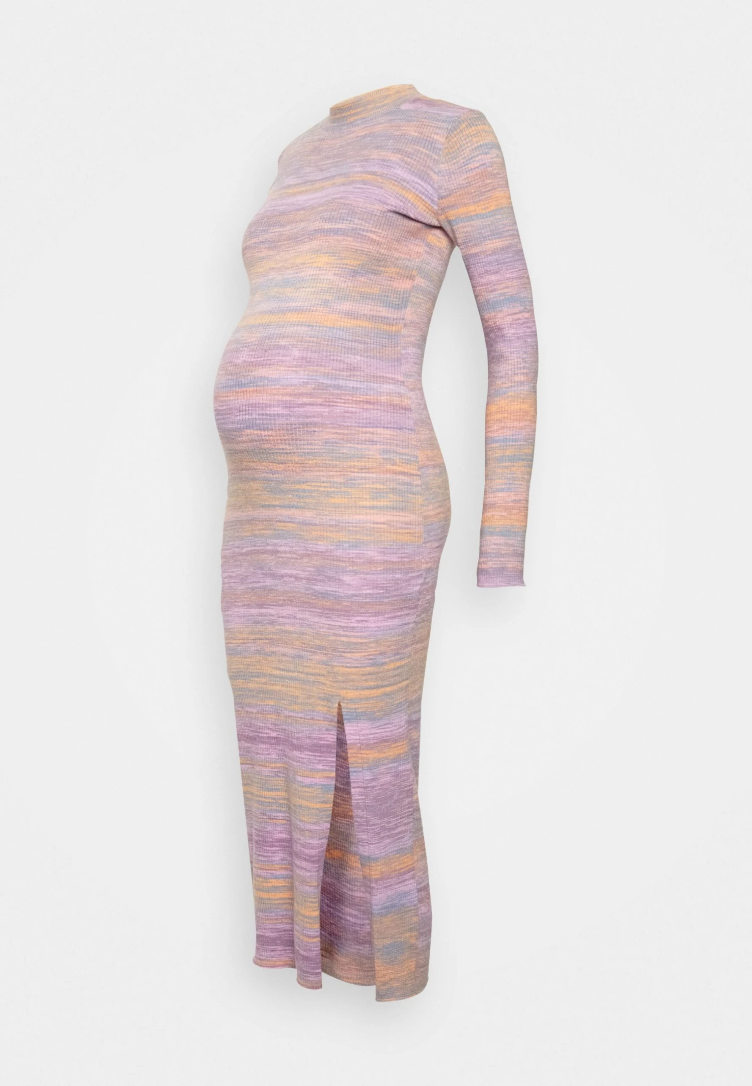 Jersey Dress - Orange/Purple/Grey 5 Jersey Dress - Orange/Purple/Grey - Image 5