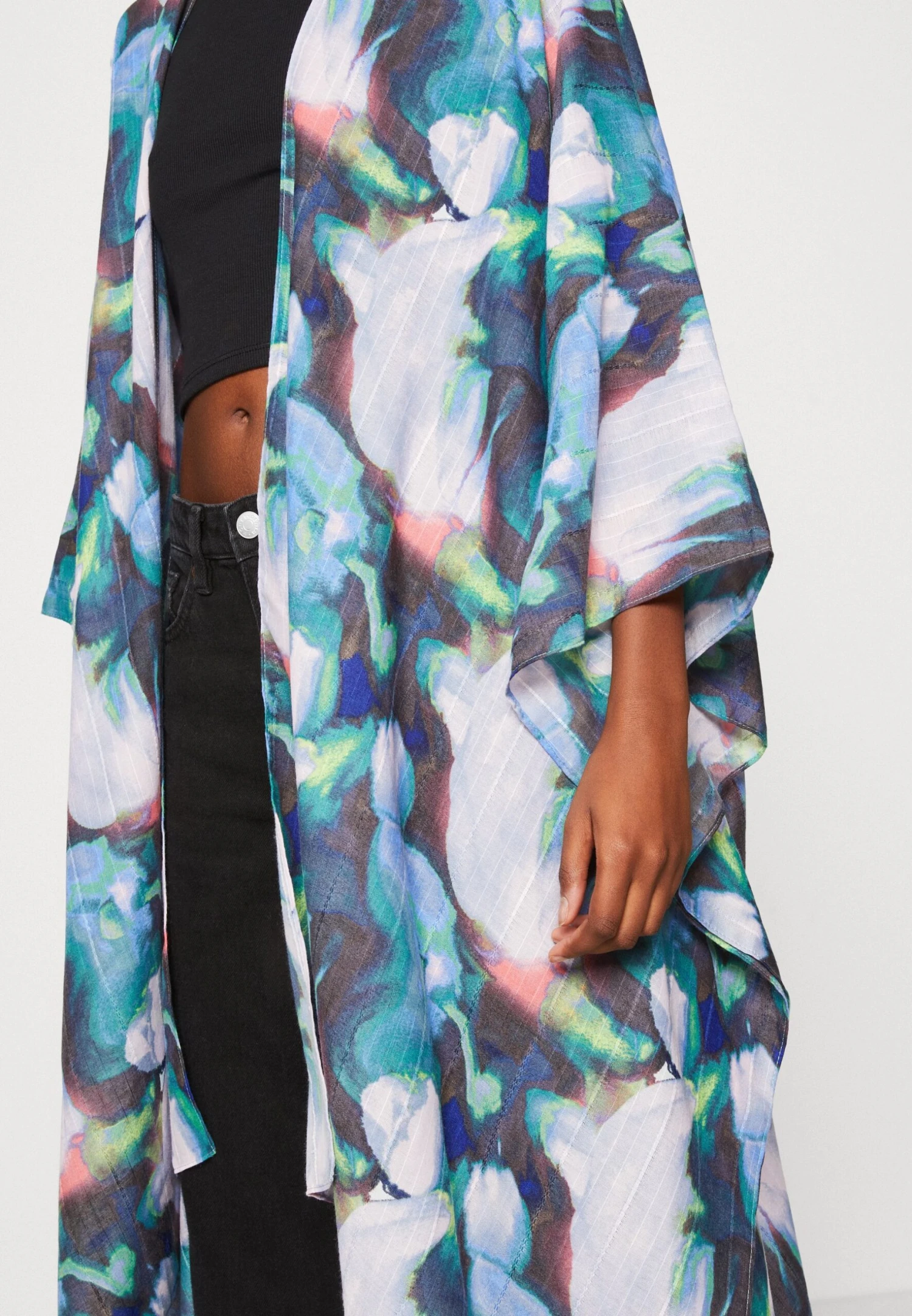 Even&Odd Summer Jacket - Blue 6 Even&Odd Summer Jacket - Blue - Image 6