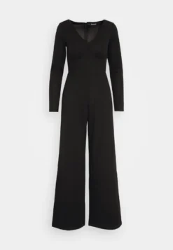 Even&Odd Wide Leg Long Sleeves Bodice - Jumpsuit - Black -Even-Odd Store dee1c6a6dfe040bc851a5efb9f6f3be6 scaled