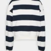 Even&Odd Sweatshirt - Dark Blue/White