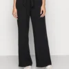 Even&Odd Belt Detail Wide Leg Pants - Trousers
