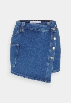 Even&Odd Mini Skirt - Blue Denim -Even-Odd Store ecf17db07c6c431995c40473168efe9f scaled