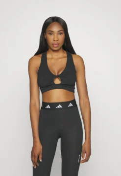 Medium Support Sports Bra - Black