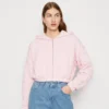 Even&Odd Zip-Up Sweatshirt - Pink