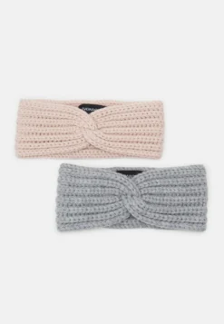 Even&Odd 2 Pack - Ear Warmers - Pink/Grey