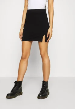 Even&Odd Mini Skirt - Black