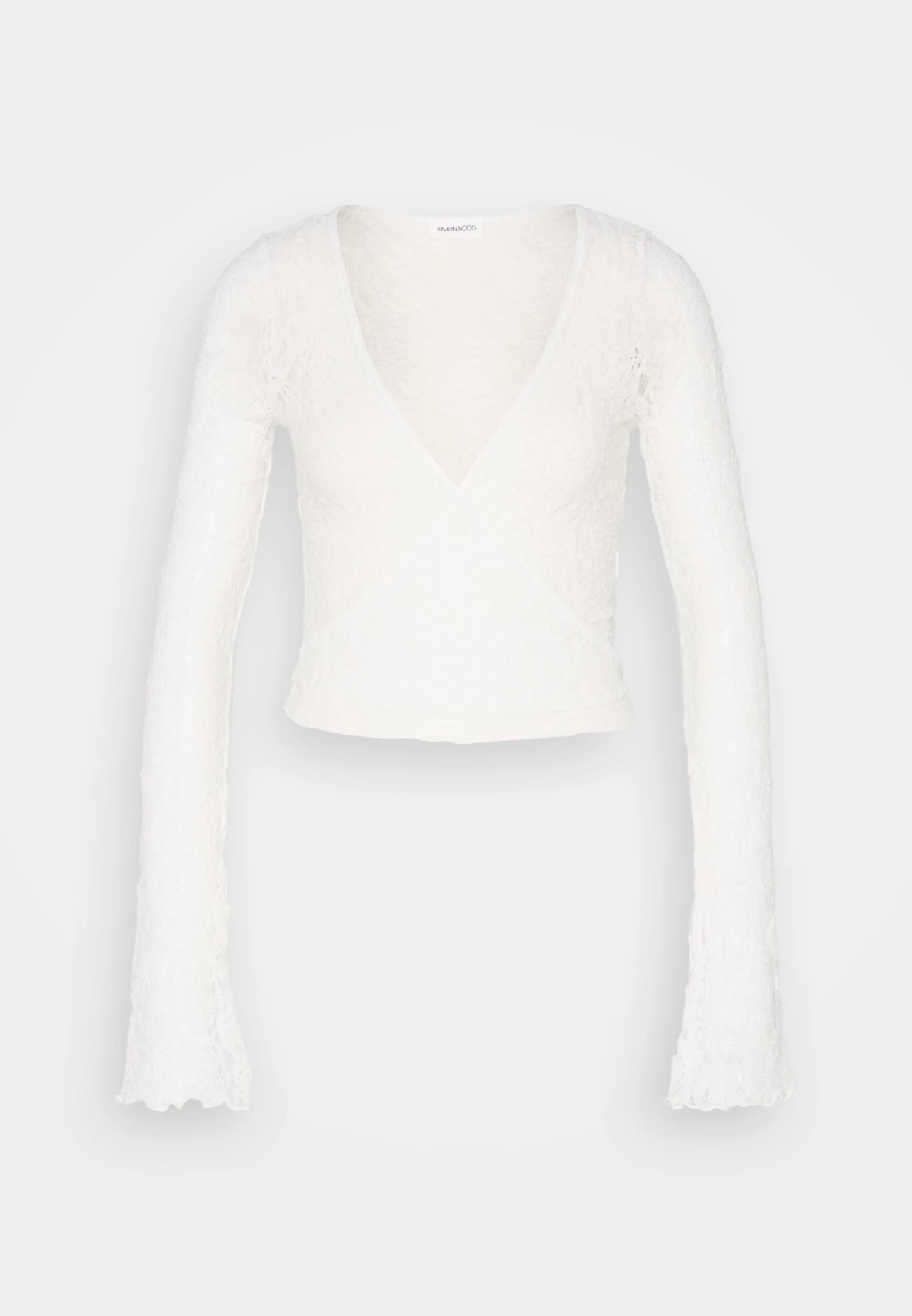 Even&Odd Long Sleeved Top - White 5 Even&Odd Long Sleeved Top - White - Image 5