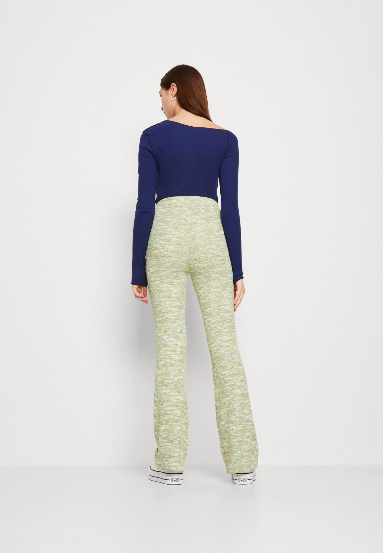 Even&Odd Trousers - Mottled Green 3 Even&Odd Trousers - Mottled Green - Image 3