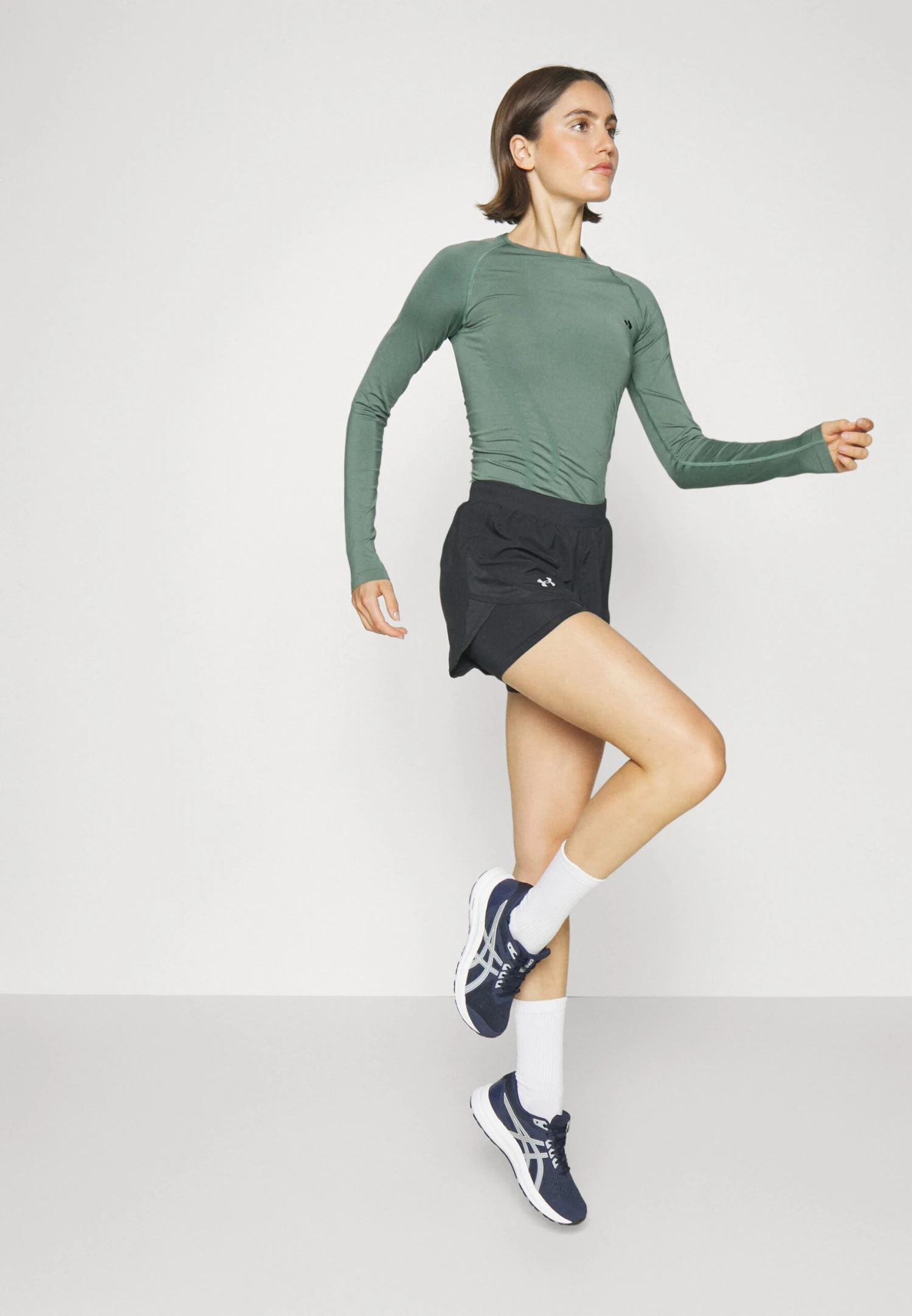 Long Sleeved Top - Dark Green 4 Long Sleeved Top - Dark Green - Image 4